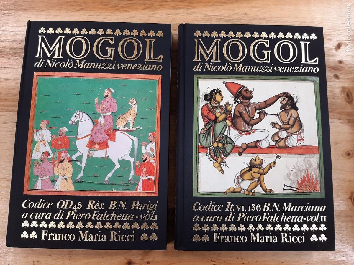 Libros de segunda mano: Mogol: Storia del Mogol di Nicol&ograve; Manuzzi veneziano - Franco Maria Ricci, 1986