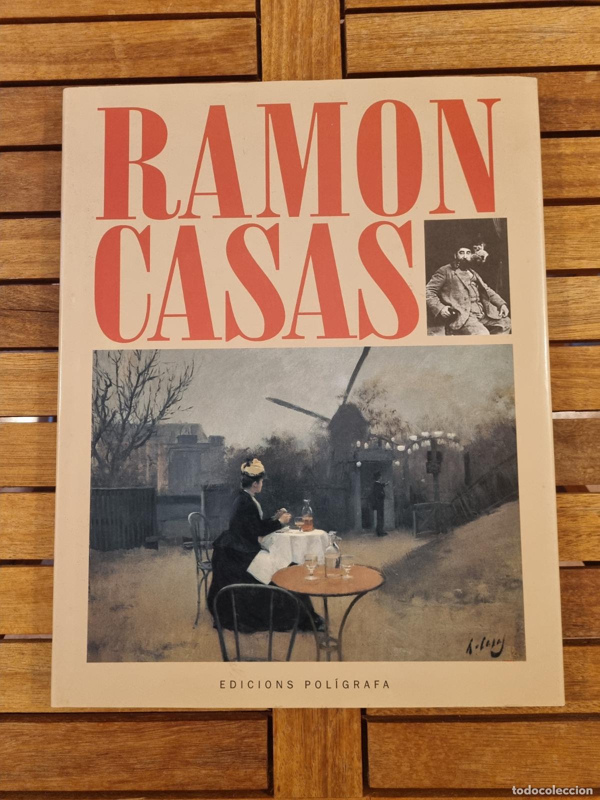 Libros de segunda mano: Ram&oacute;n Casas - Libro de arte - Edicions Pol&iacute;grafa