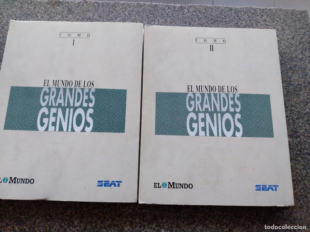 Libros de segunda mano: EL MUNDO DE LOS GRANDES GENIOS -- TOMO 1 Y 2 -- EL MUNDO --