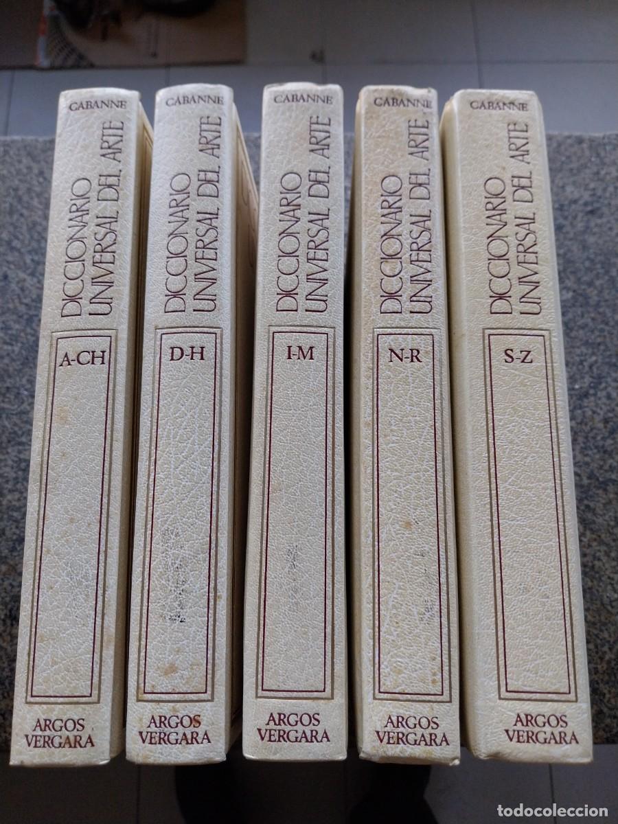 Libros de segunda mano: DICCIONARIO UNIVERSAL DEL ARTE -- 5 TOMOS -- ARGOS VERGARA 1979 --
