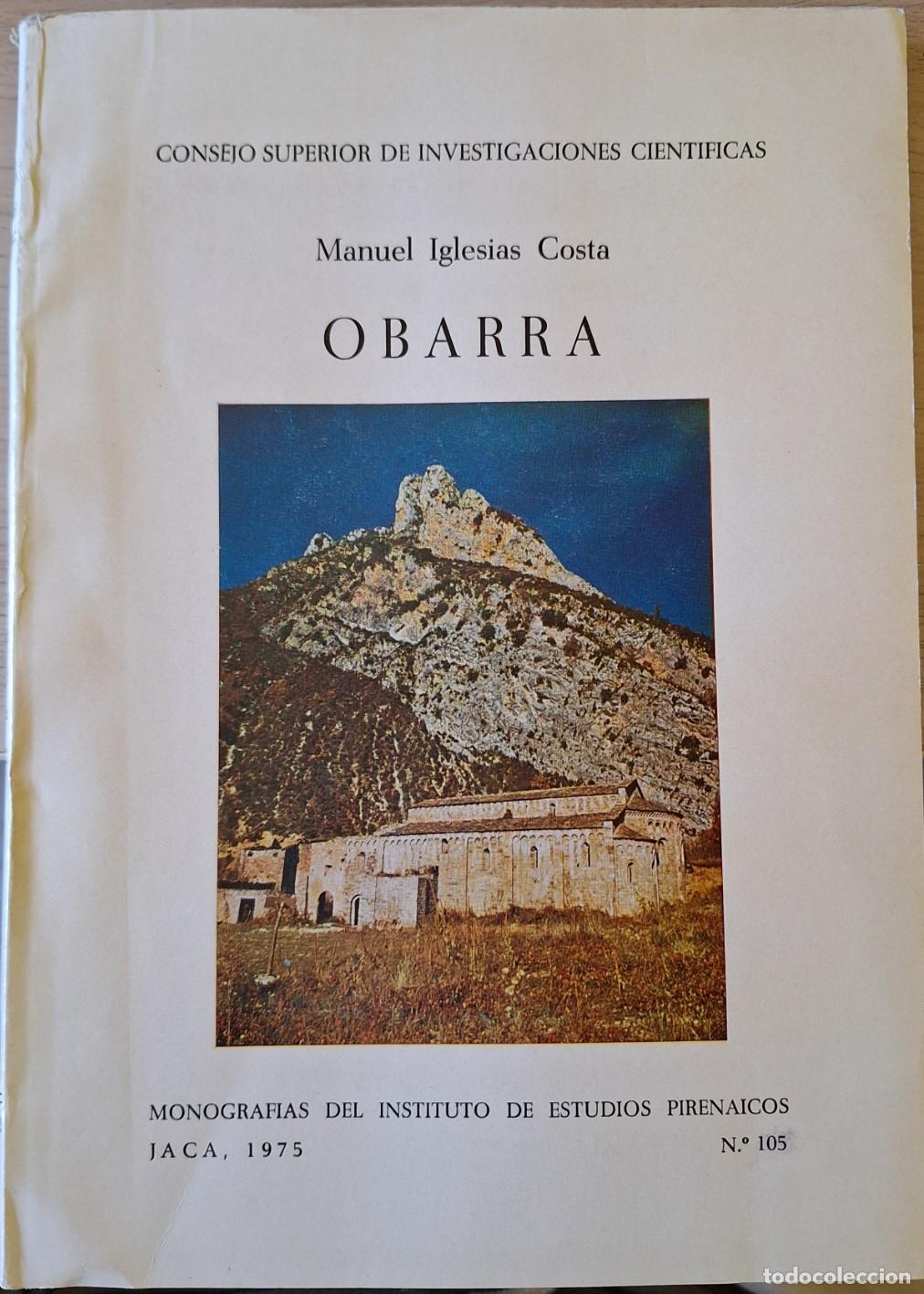 Libros de segunda mano: OBARRA. - COSTA, Manuel Iglesias. - Foto 1