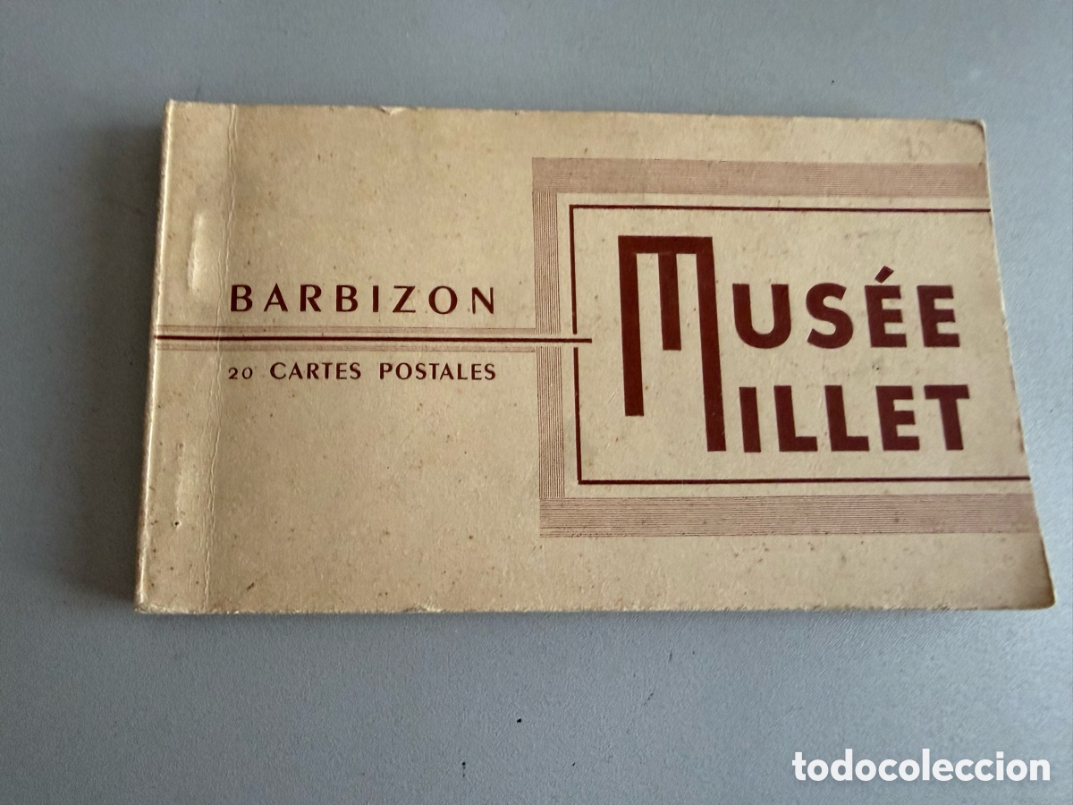 Libros de segunda mano: Raro. Bloc 20 Postales. MUSEE MILLET. COMPLETO - Foto 1