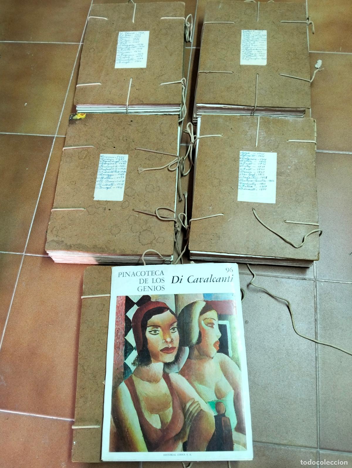 Libros de segunda mano: Arte, Lote de 66 numeros de La Pinacoteca de los Genios, de ed. Codex, a&ntilde;os 70. L55