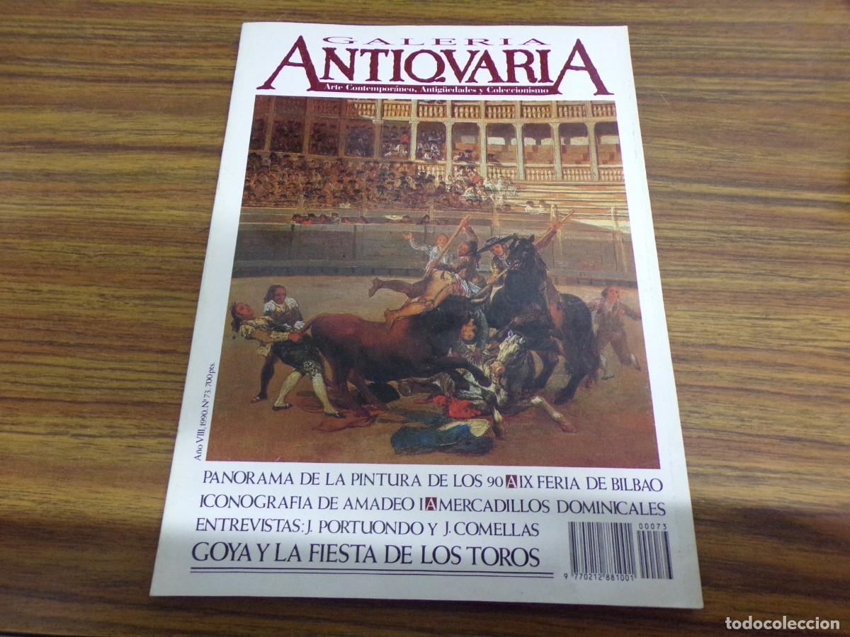 Libros de segunda mano: ESTAMOS LIQUIDANDO. galer&iacute;a antiquaria 1990. n&ordm; 73. arte contempor&aacute;neo, antig&uuml;edades y coleccionismo