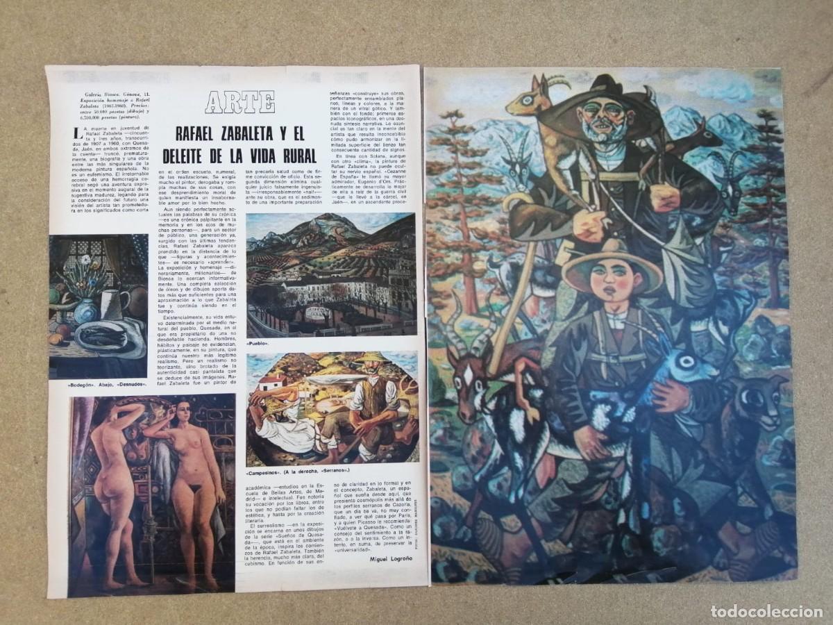 Libros de segunda mano: REPORTAJE. ARTE. RAFAEL ZABALETA Y EL DELEITE DE LA VIDA RURAL