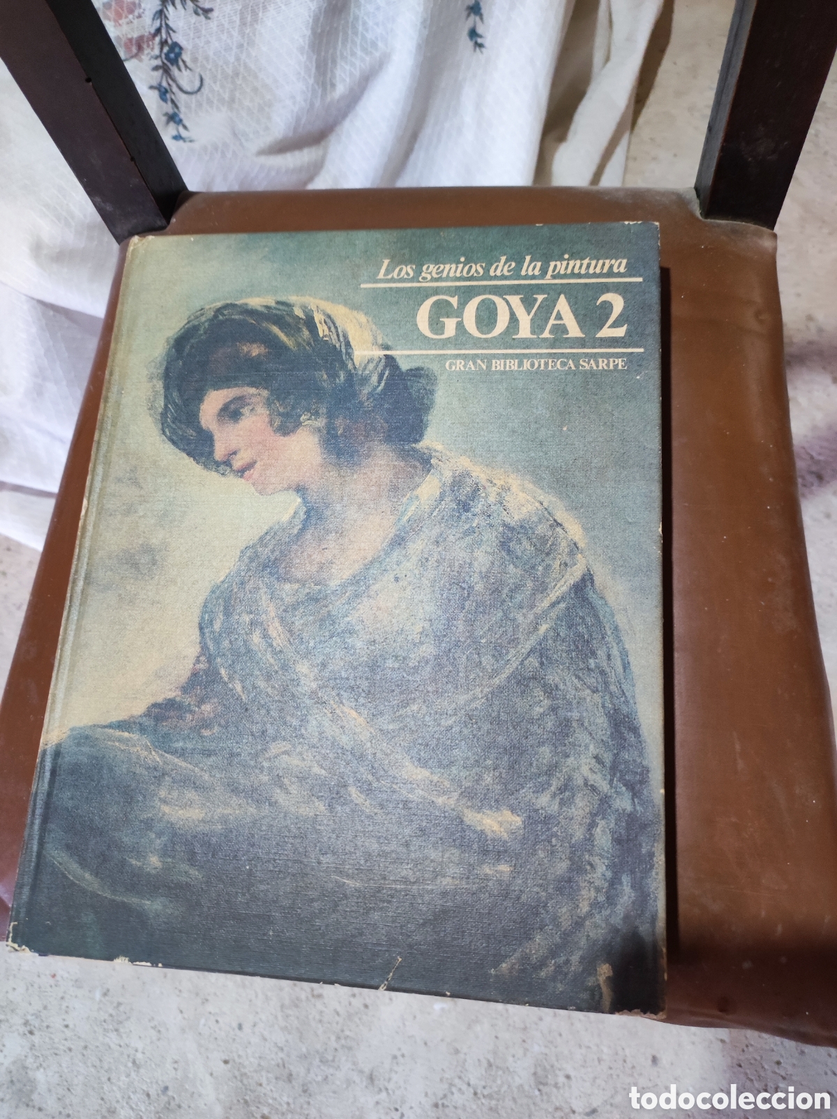 Libros de segunda mano: GOYA 2 - LOS GENIOS DE LA PINTURA - GRAN BIBLIOTECA SARPE / N&Uacute;MERO 75