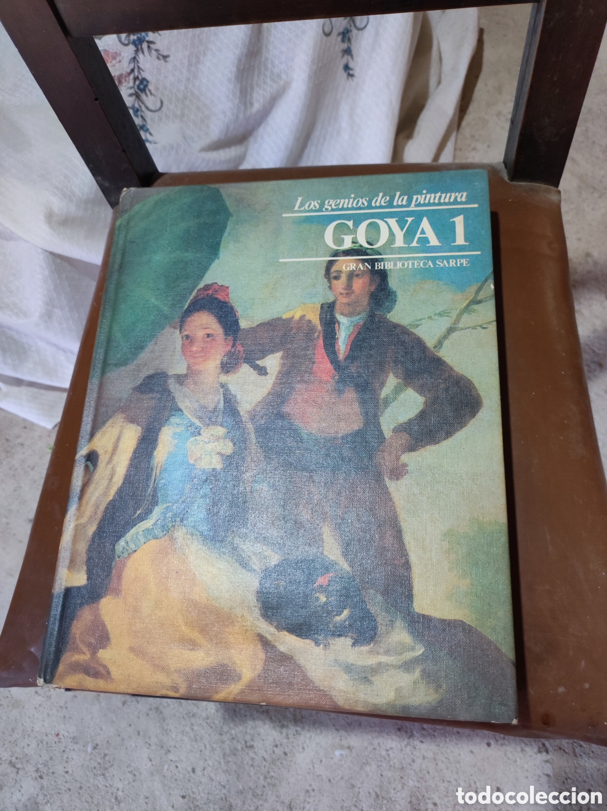 Libros de segunda mano: GOYA 1 - LOS GENIOS DE LA PINTURA - GRAN BIBLIOTECA SARPE / N&Uacute;MERO 74