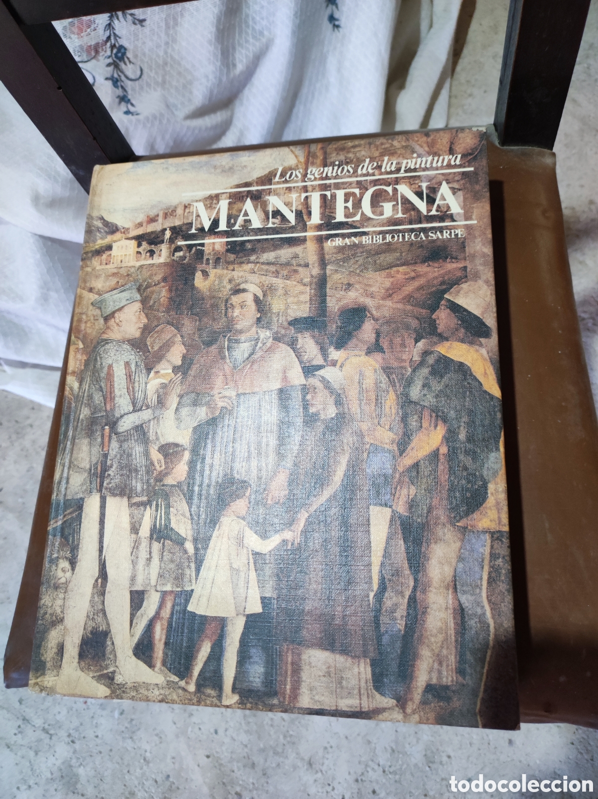 Libros de segunda mano: MATEGNA - LOS GENIOS DE LA PINTURA - GRAN BIBLIOTECA SARPE / N&Uacute;MERO 71