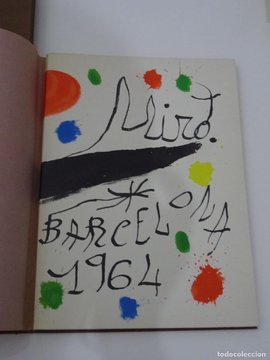 Libros de segunda mano: Joan Mir&oacute; OBRA IN&Egrave;DITA RECENT - SALA GASPAR 1964 - JOAN BROSSA - ILUSTRADO, 1000 EJEMPLARES