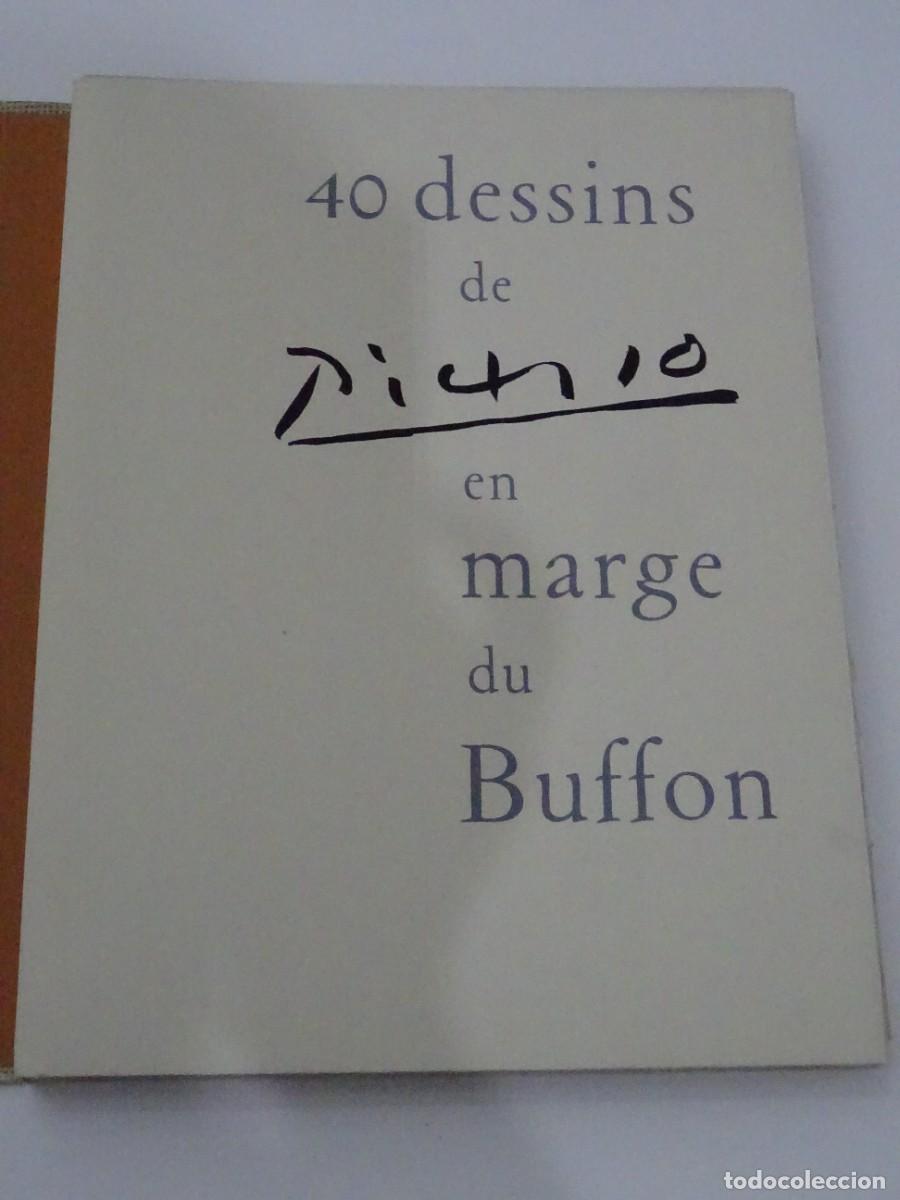 Libros de segunda mano: Pablo Picasso / 40 Dessins de Picasso en marge du Buffon / Jonqui&egrave;res, Paris,, 1957