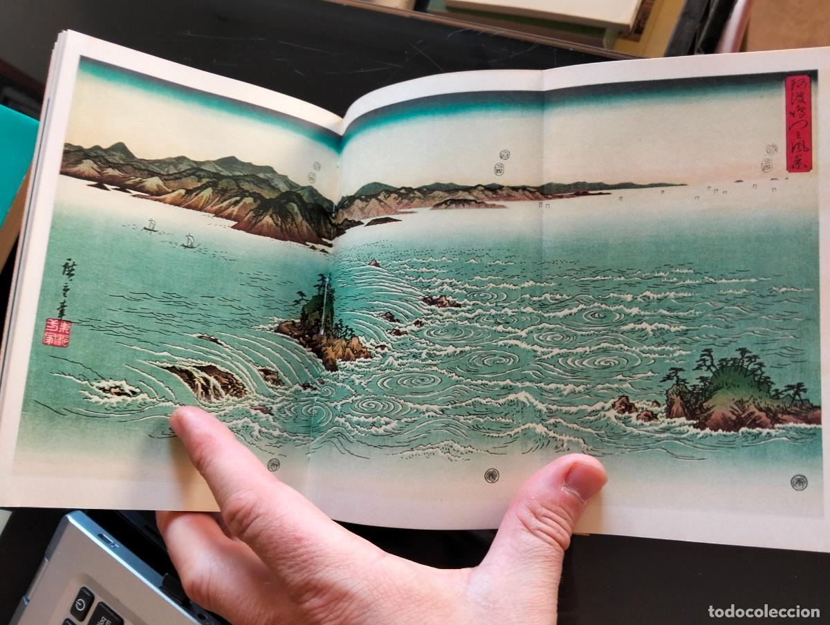 Gebrauchte B&uuml;cher: Arte Japones. Library of Japanese Art, Hiroshige, 32 il. Desplegables, 1959 ViSiTA Mi CATALOGO, L55