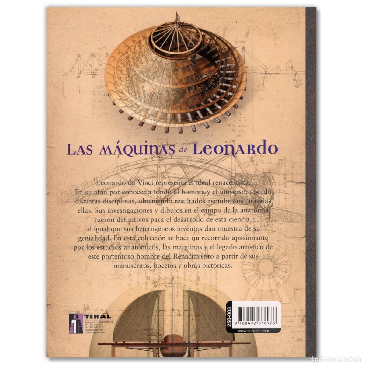 Libros de segunda mano: LAS M&Aacute;QUINAS DE LEONARDO - Foto 2