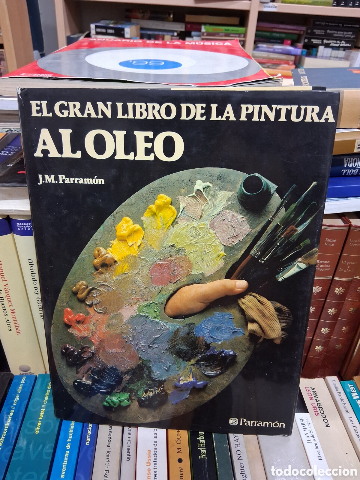 Libros de segunda mano: EL gran libro de la pintura al oleo - J.M.Parram&oacute;n