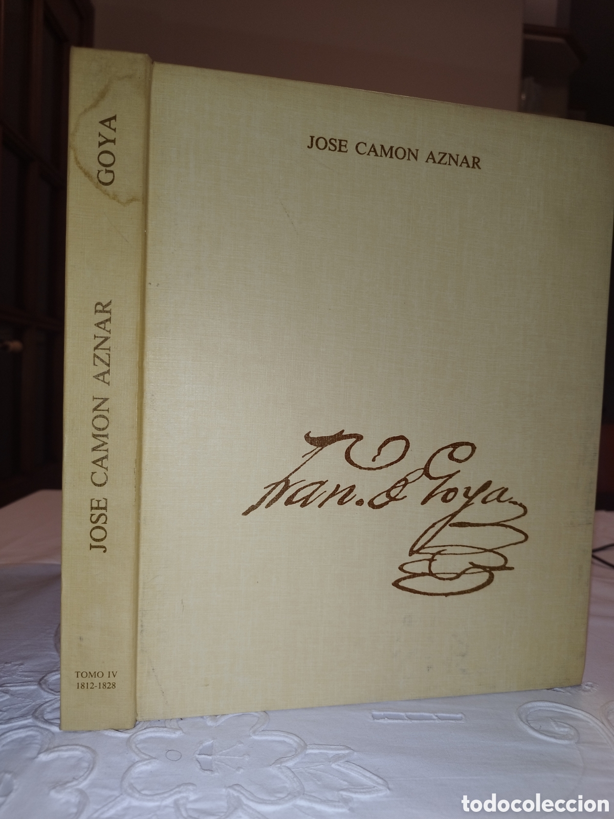 Libros de segunda mano: GOYA. TOMO IV (1812-1828). JOSE CAMON AZNAR. ED. CAZAR, 1982 PRIMERA EDICION ILUSTRADO.