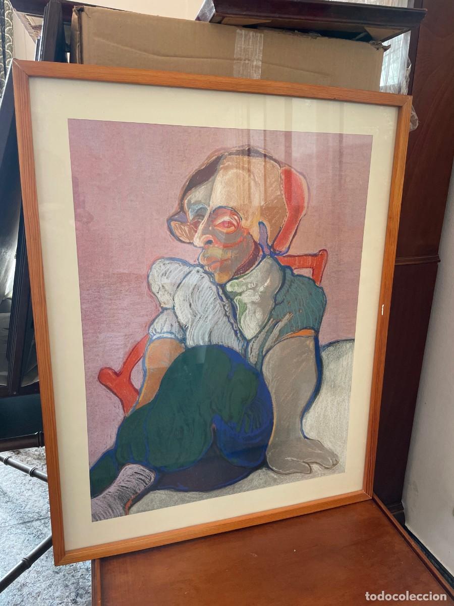 Libros de segunda mano: Pintura enmarcada firmada Soler-Pedret