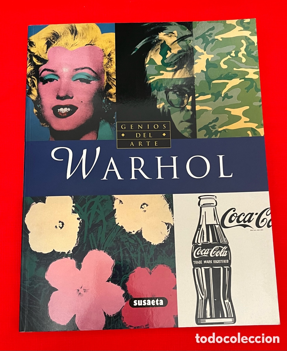 Libros de segunda mano: Libro Andy Warhol - Genios del arte - Susaeta