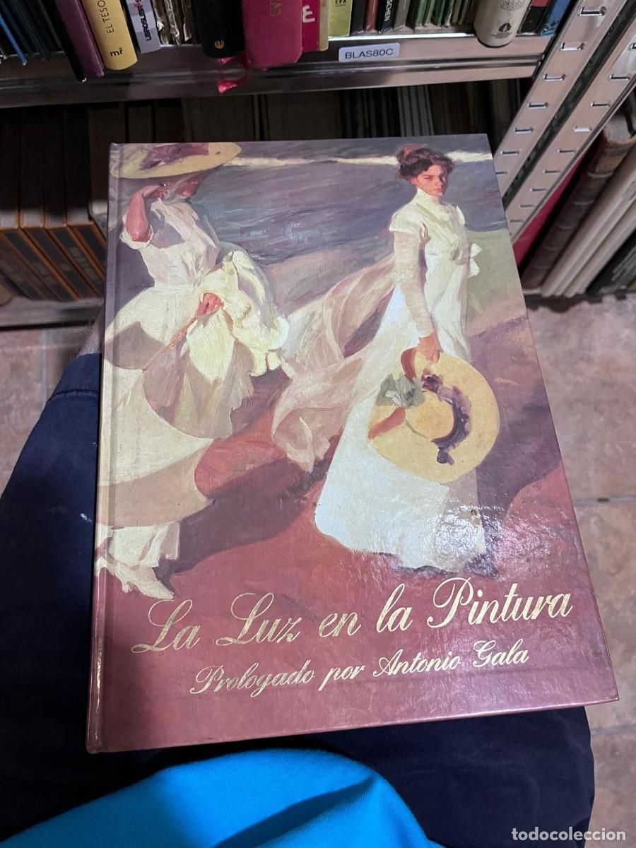 Libros de segunda mano: BLAS80C &ndash; La Luz en la Pintura. Libro de arte ilustrado . portada sorolla