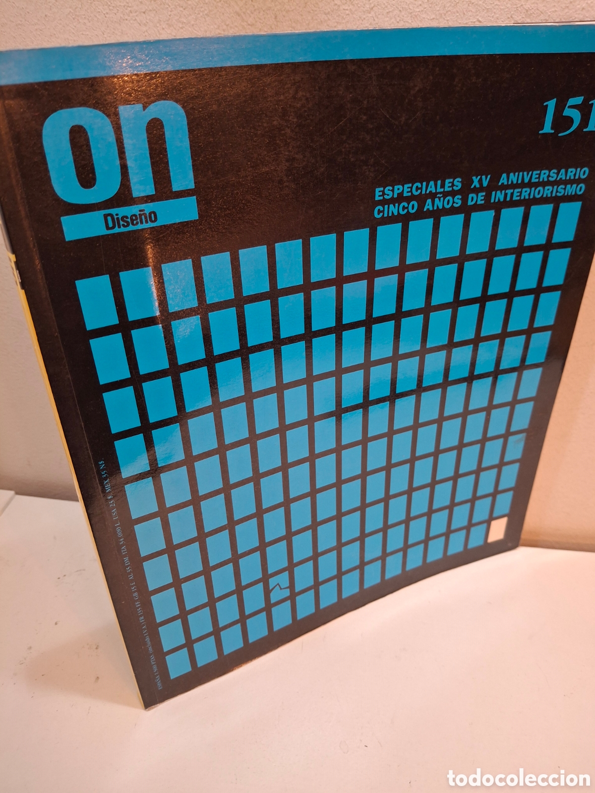Libros de segunda mano: REVISTA ON DISE&Ntilde;O N&ordm; 151, ESPECIALES XV ANIVERSARIO-CINCO A&Ntilde;OS DE INTERIORISMO, ON DISE&Ntilde;O, 1994