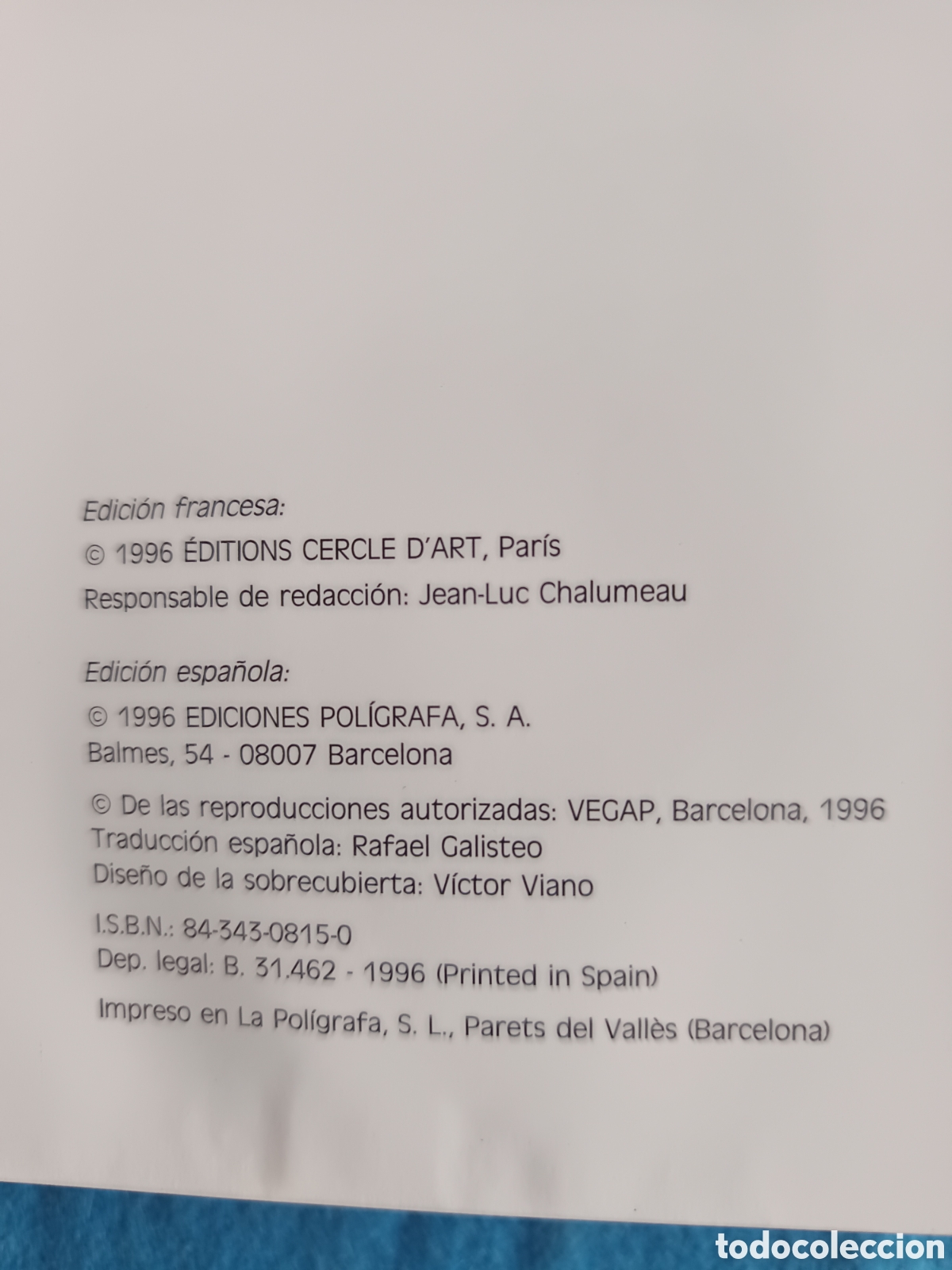 Libros de segunda mano: Cubismo - Pol&iacute;grafa 1996 - Foto 5