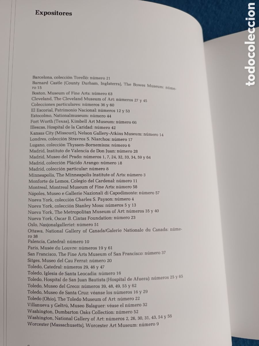 Libros de segunda mano: El Greco de Toledo-Textos de Jonathan Brown - Foto 6