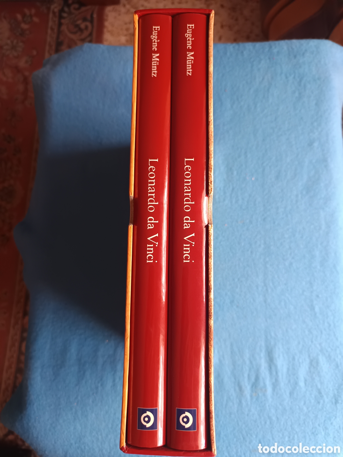 Libros de segunda mano: Leonardo da Vinci, dos vol&uacute;menes de Eugene Muntz - Foto 3