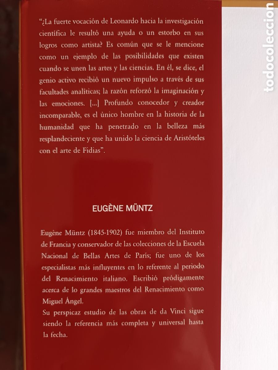 Libros de segunda mano: Leonardo da Vinci, dos vol&uacute;menes de Eugene Muntz - Foto 9