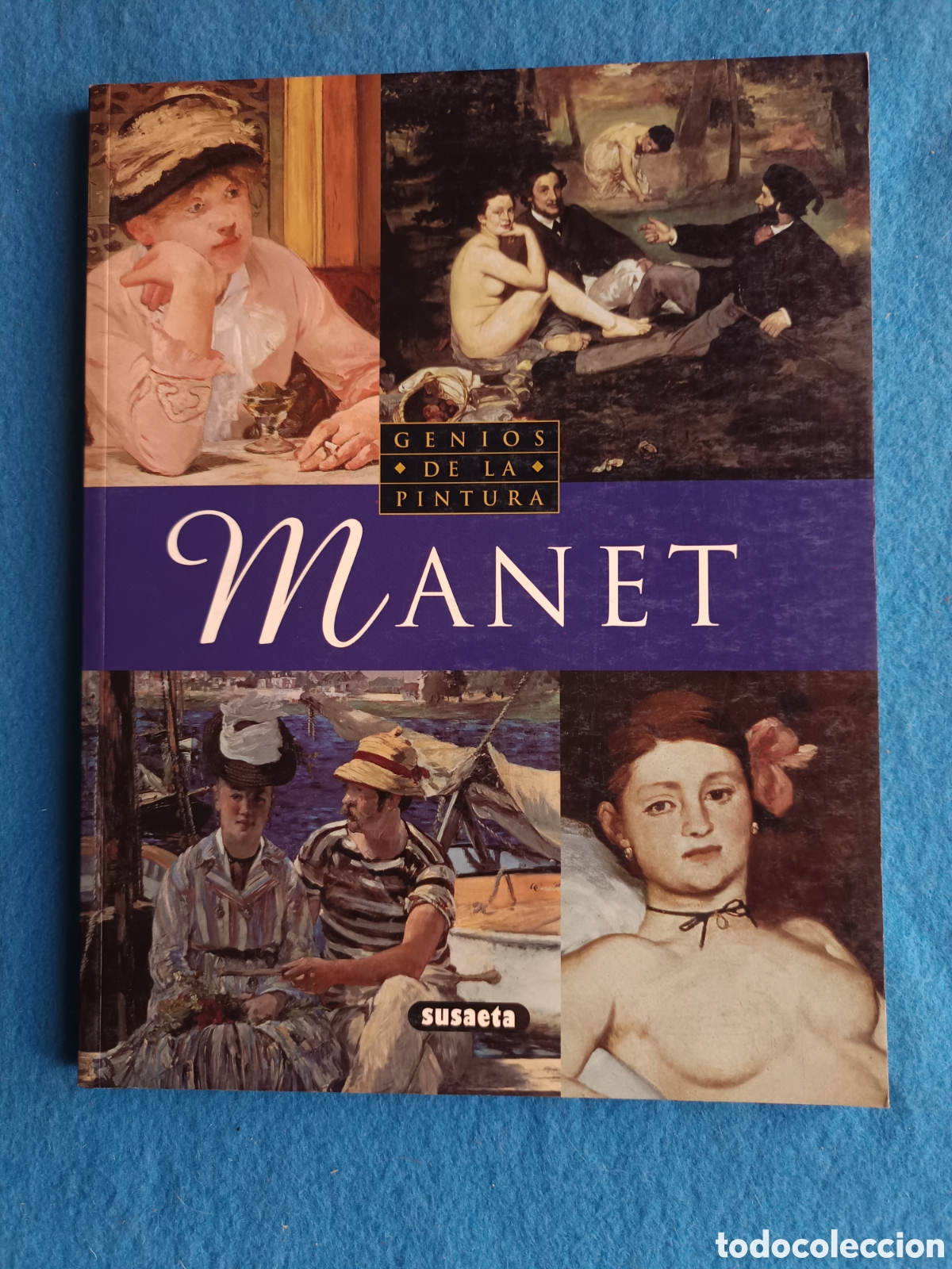 Libros de segunda mano: Manet. Genios de la pintura. Susaeta