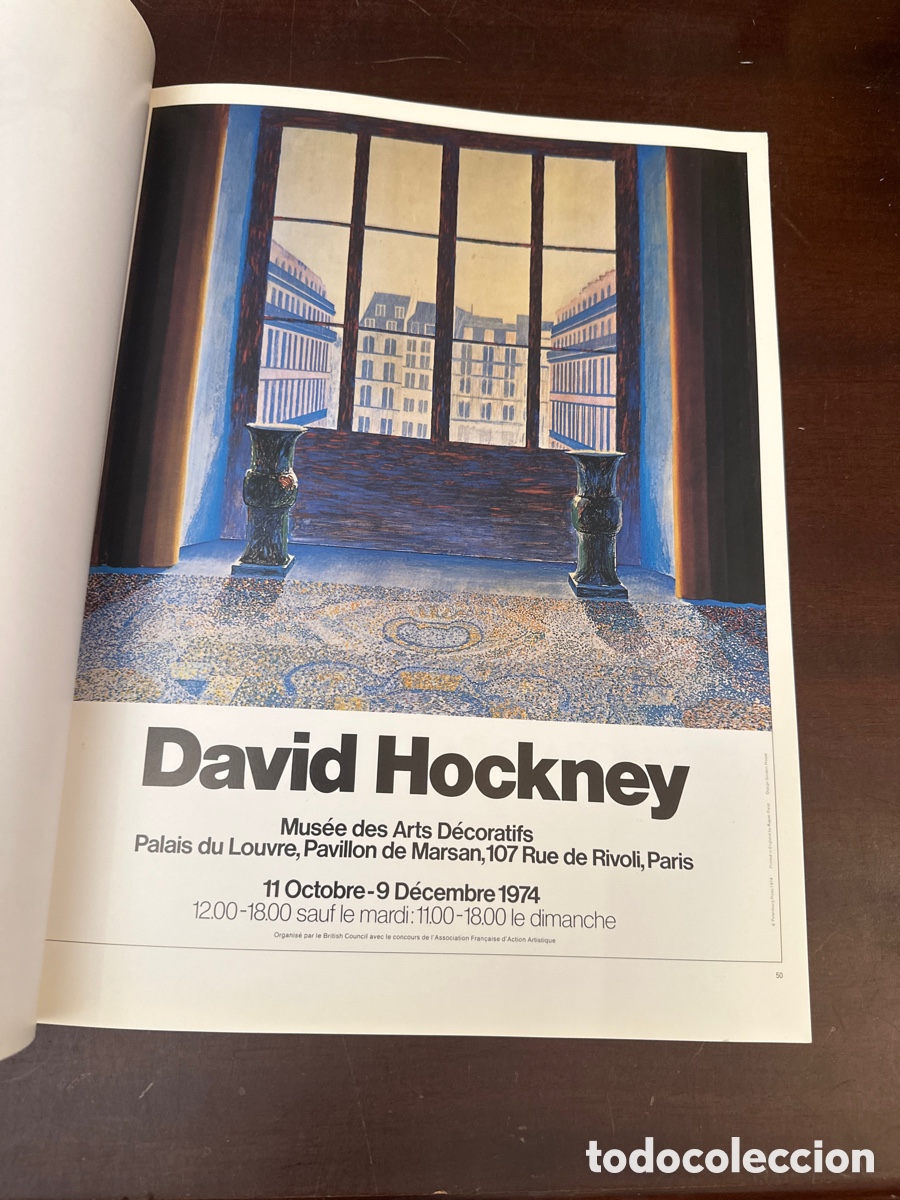 Libros de segunda mano: HOCKNEY, DAVID. - Posters. - Foto 5
