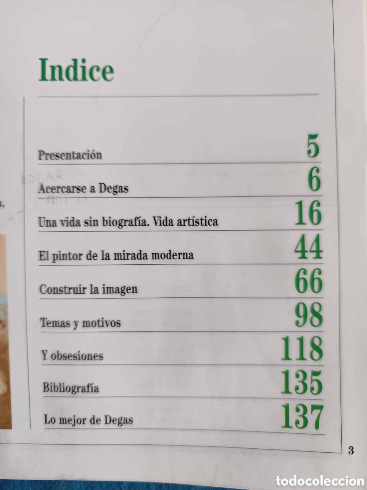 Libros de segunda mano: EDGAR DEGAS Fern&aacute;ndez Polanco. Aurora - Foto 2
