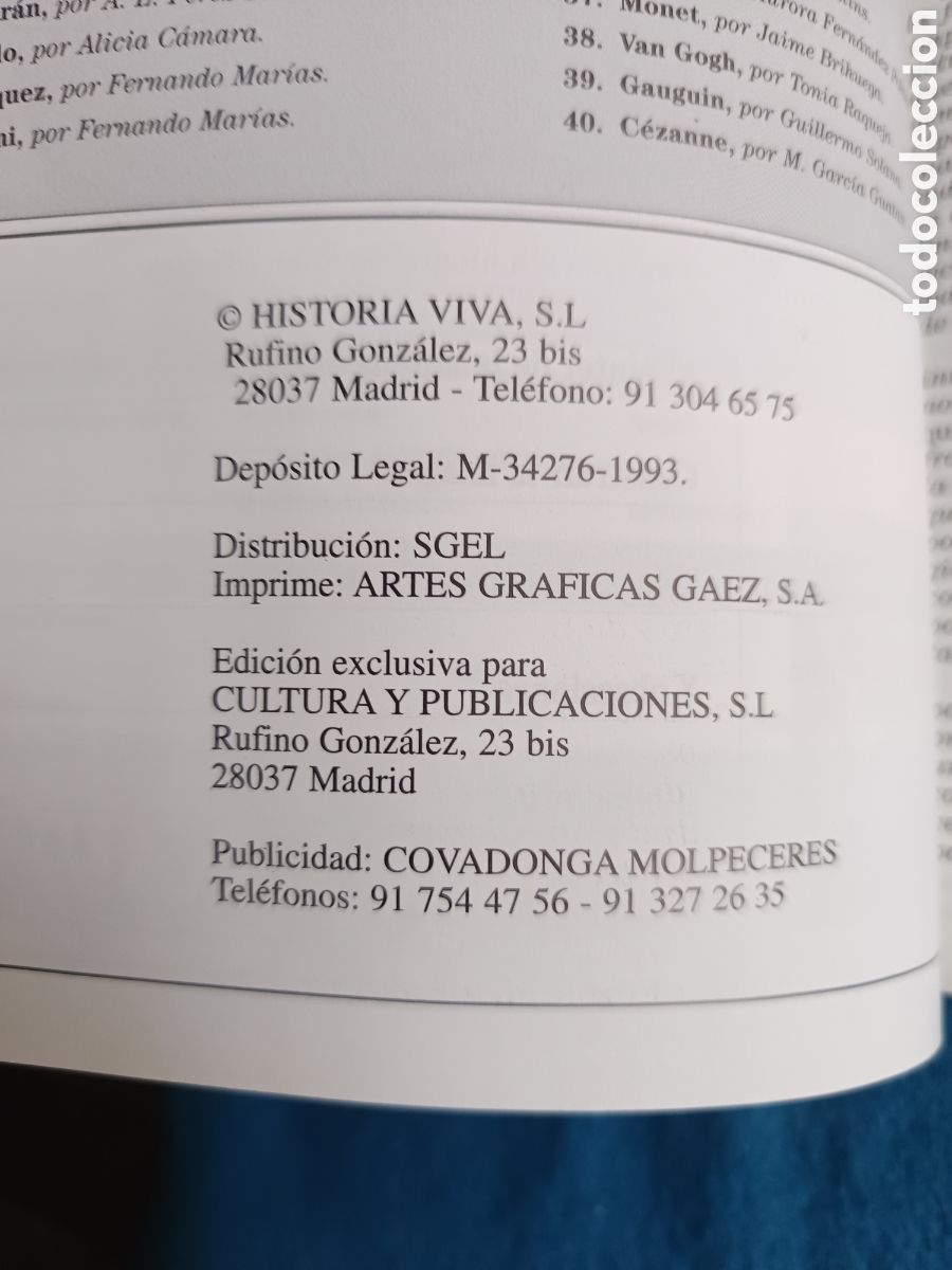 Libros de segunda mano: EDGAR DEGAS Fern&aacute;ndez Polanco. Aurora - Foto 3