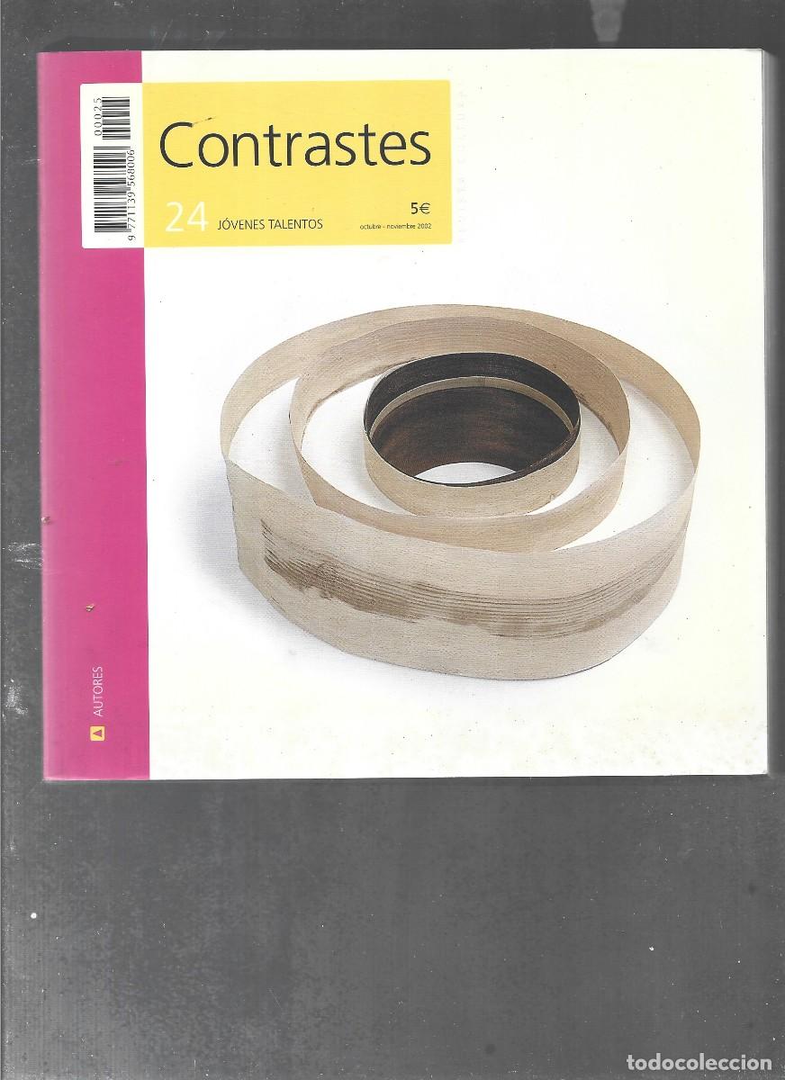 Libros de segunda mano: CONTRASTES 24 JOVENES TALENTOS foto indice , 1998 Valencia