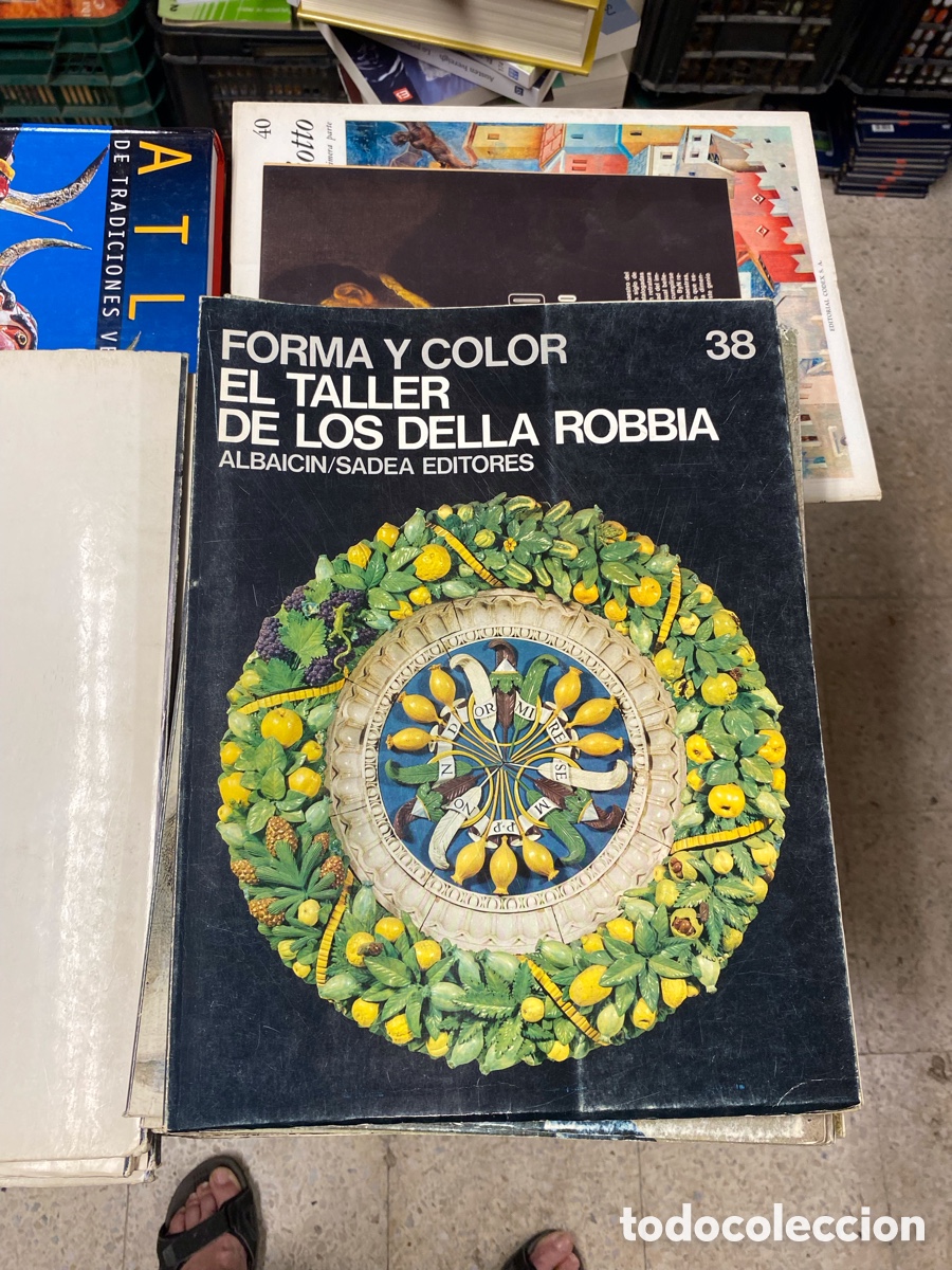 Libros de segunda mano: Forma y color. El taller de ls della Robbia n&ordm; 38
