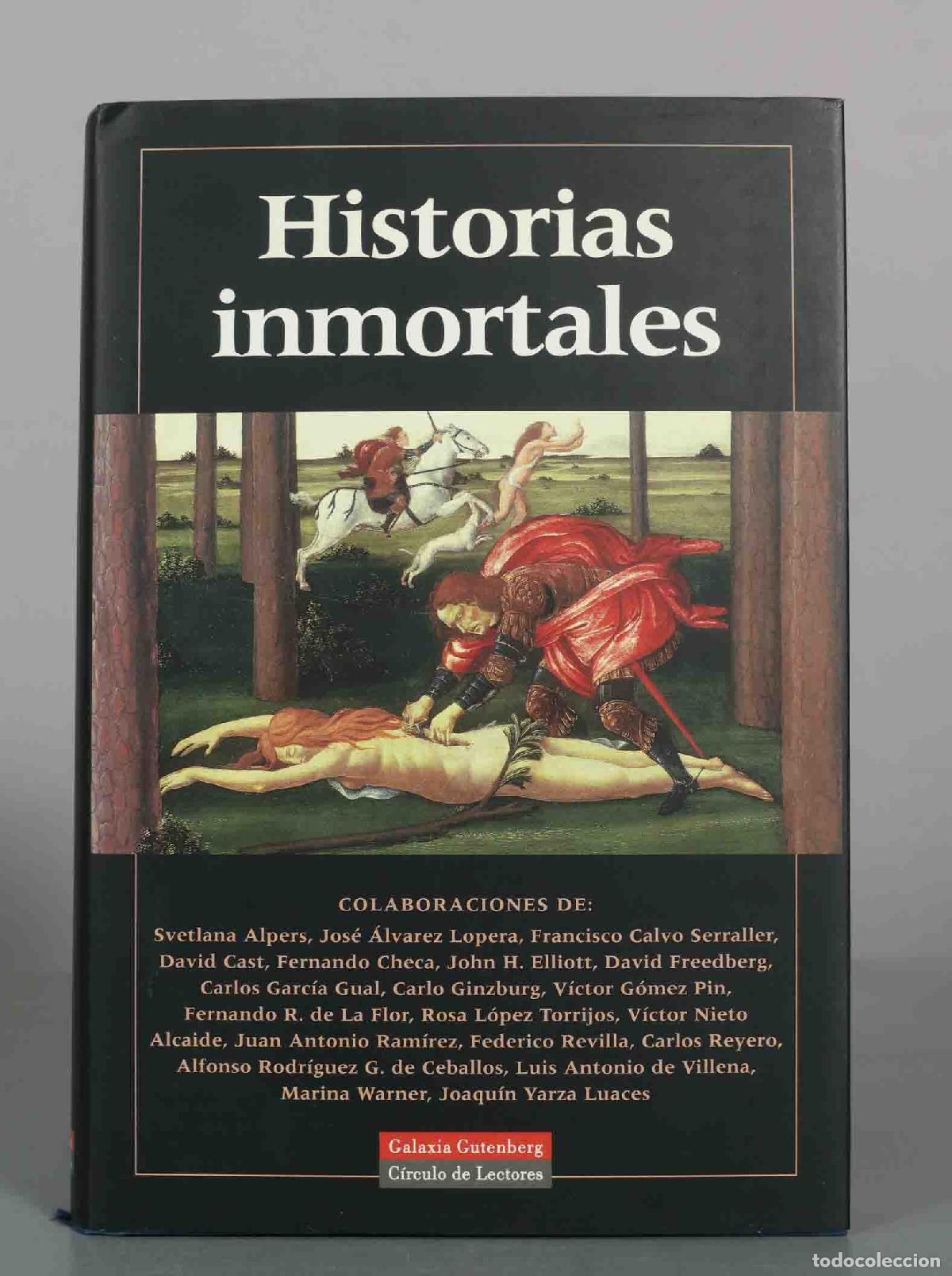 Libros de segunda mano: Historias inmortales - Fundaci&oacute;n Amigos del Museo del Prado - Galaxia Gutenberg