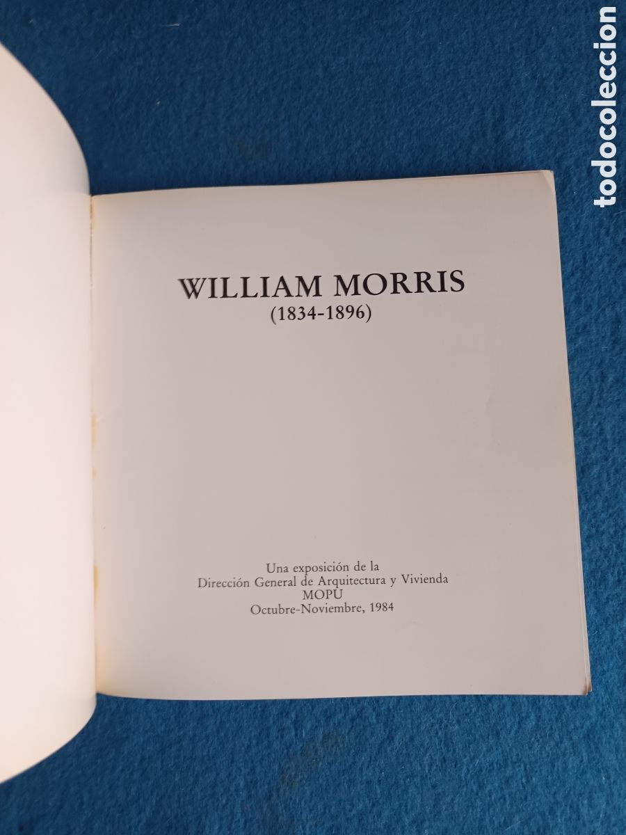 Libros de segunda mano: VV. AA.- - William Morris (1834-1896). Cat&aacute;logo. - Foto 3