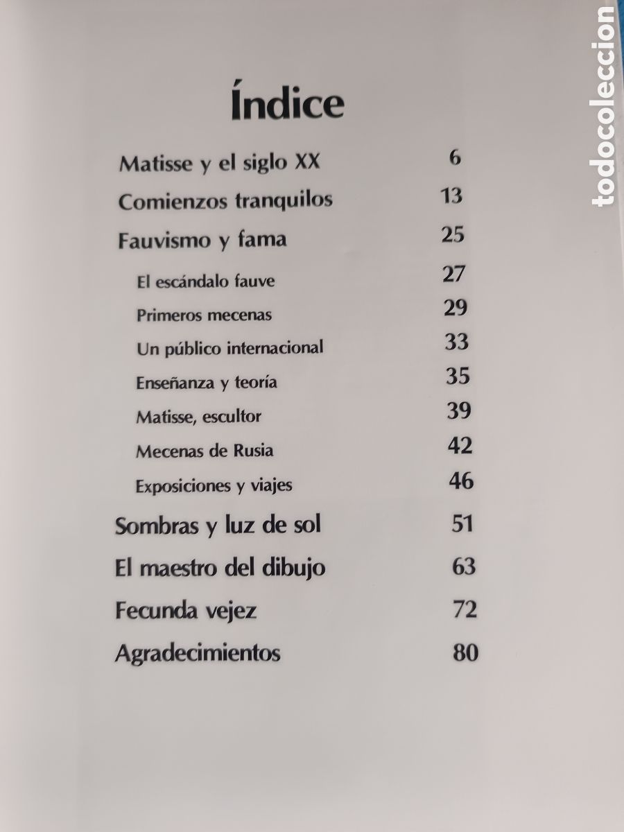 Libros de segunda mano: EL ARTE DE MATISSE, DOUGLAS MANNERING - Foto 6