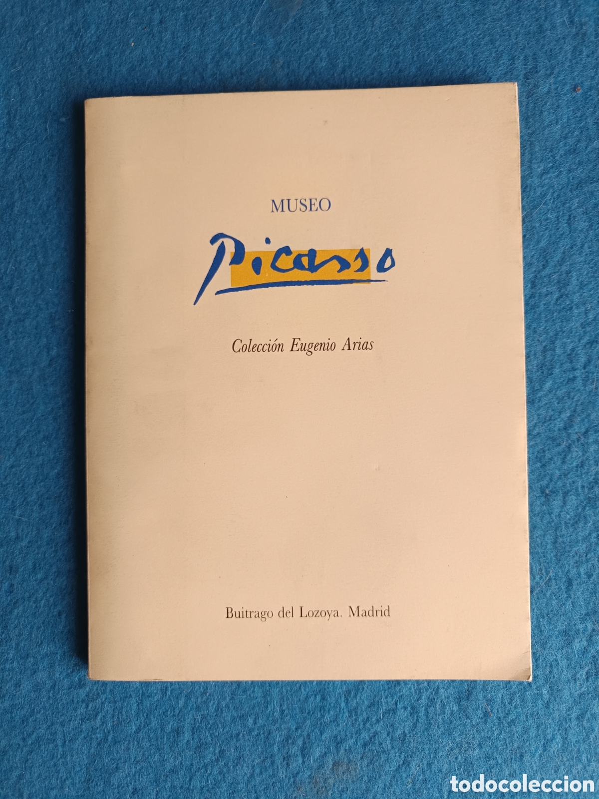 Libros de segunda mano: MUSEO PICASSO - COLECCI&Oacute;N EUGENIO ARIAS - 1&ordf; EDICI&Oacute;N 1985 - DIRECCI&Oacute;N GENERAL DE CULTURA