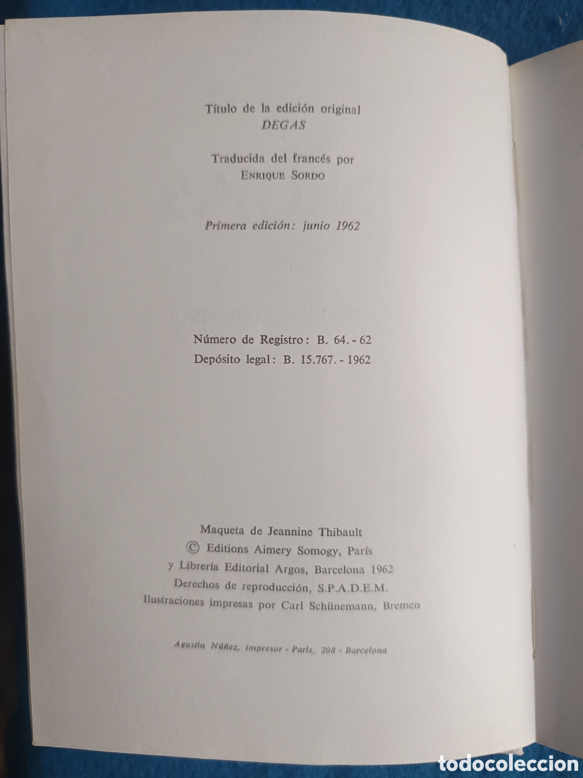 Libros de segunda mano: Degas Charensol, Georges - Foto 5
