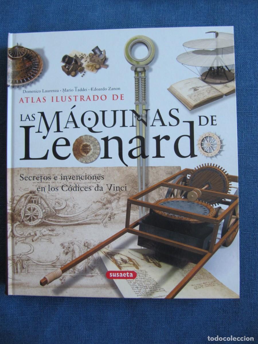 Libros de segunda mano: LEONARDO DA VINCI - ATLAS ILUSTRADO DE LAS MAQUINAS