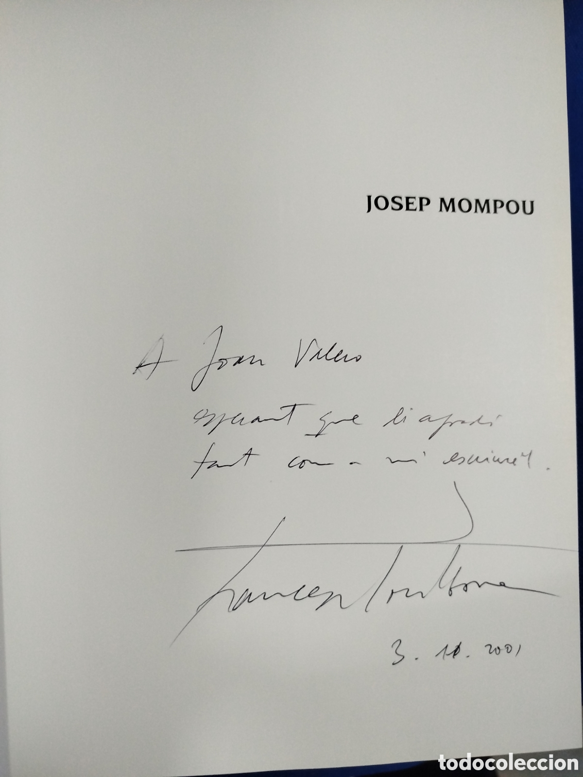 Libros de segunda mano: Francesc Fontbona, Josep Mompou - Foto 2
