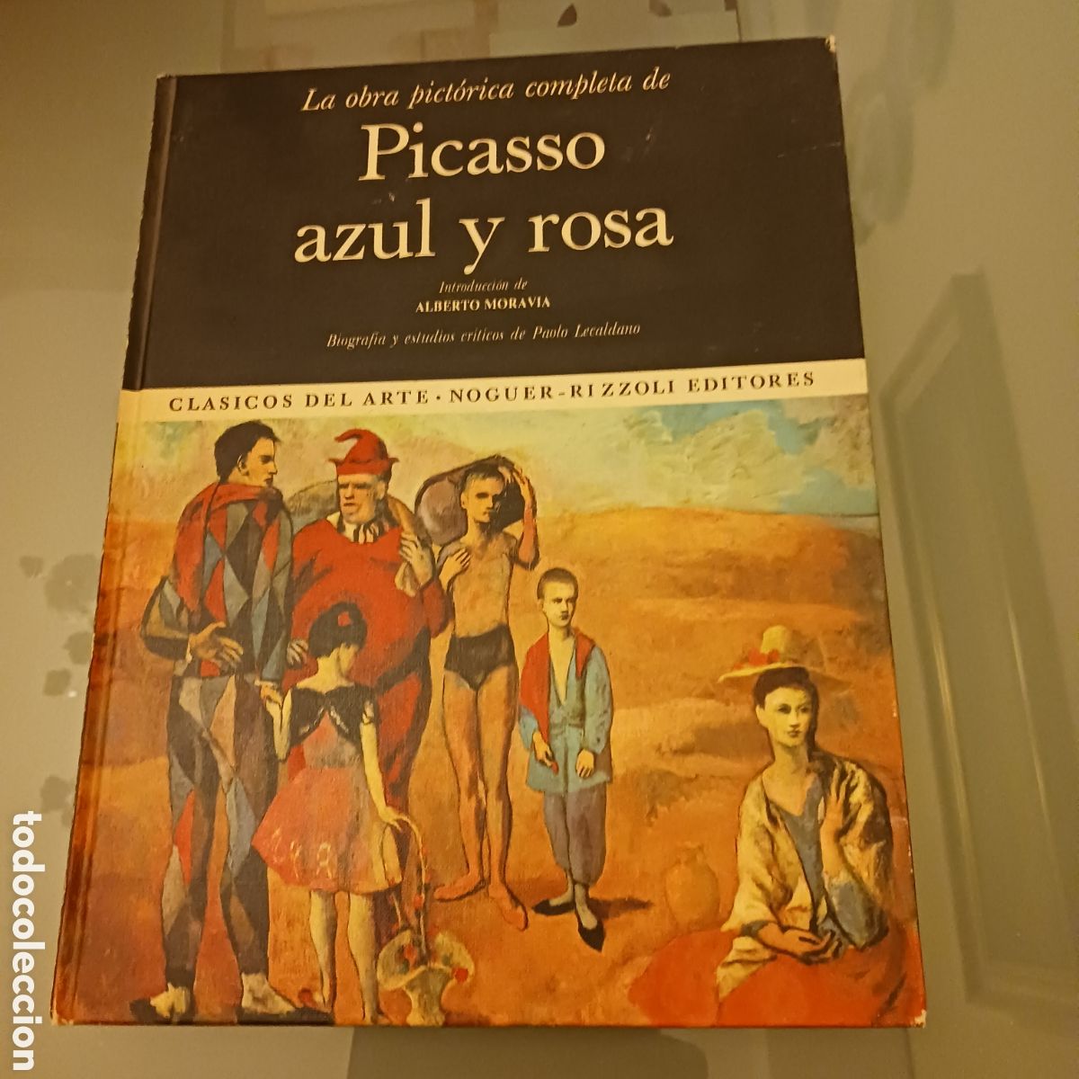 Libros de segunda mano: La Obra pictorica completa de Picasso,Azul y Rosa