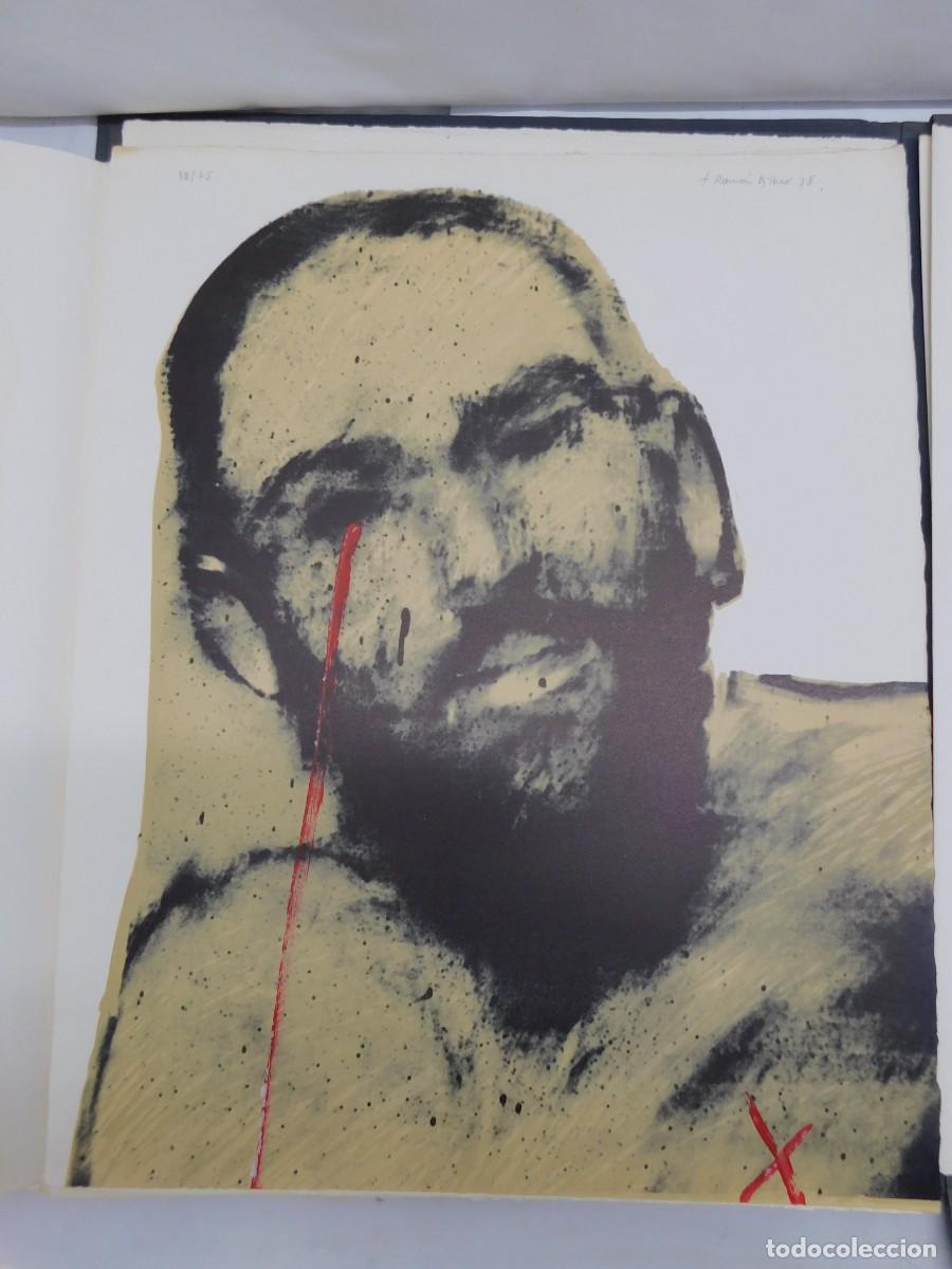Libros de segunda mano: CRIST&Oacute;BAL HALFFTER &rdquo;VARIACIONES SOBRE LA RESONANCIA DE UN GRITO&rdquo; - LITOGRAF&Iacute;AS DE RAM&Oacute;N BILBAO