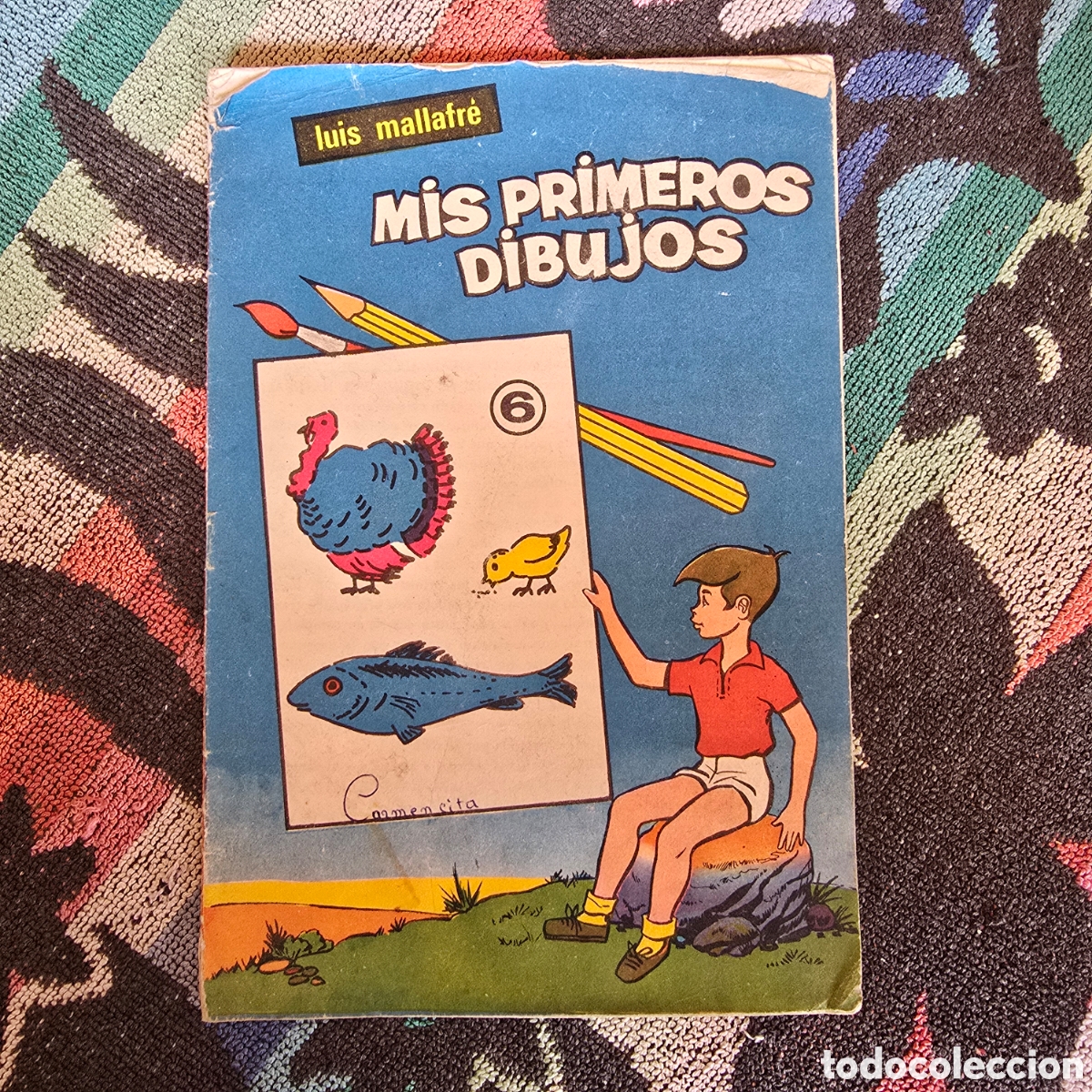 Libros de segunda mano: MIS PRIMEROS DIBUJOS 6 (LUIS MALLAFR&Eacute;) (ROMA)