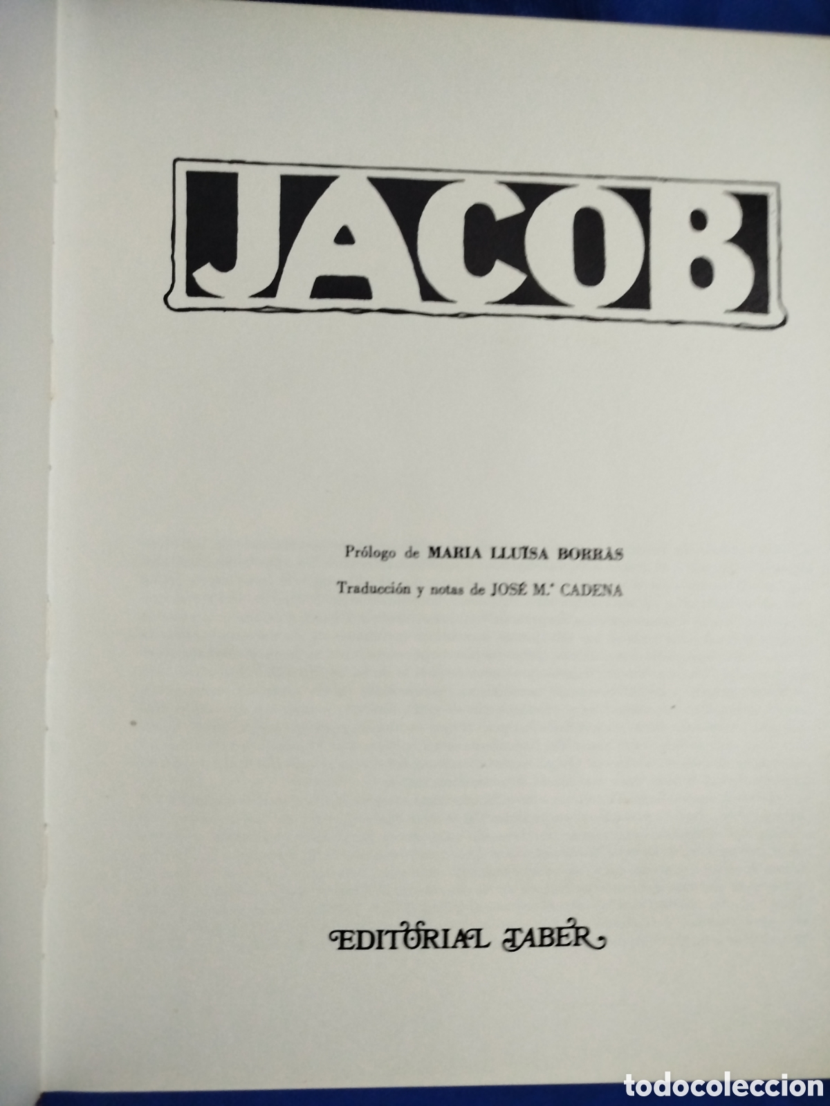 Libros de segunda mano: Jacob. Grandes dibujantes - Foto 2