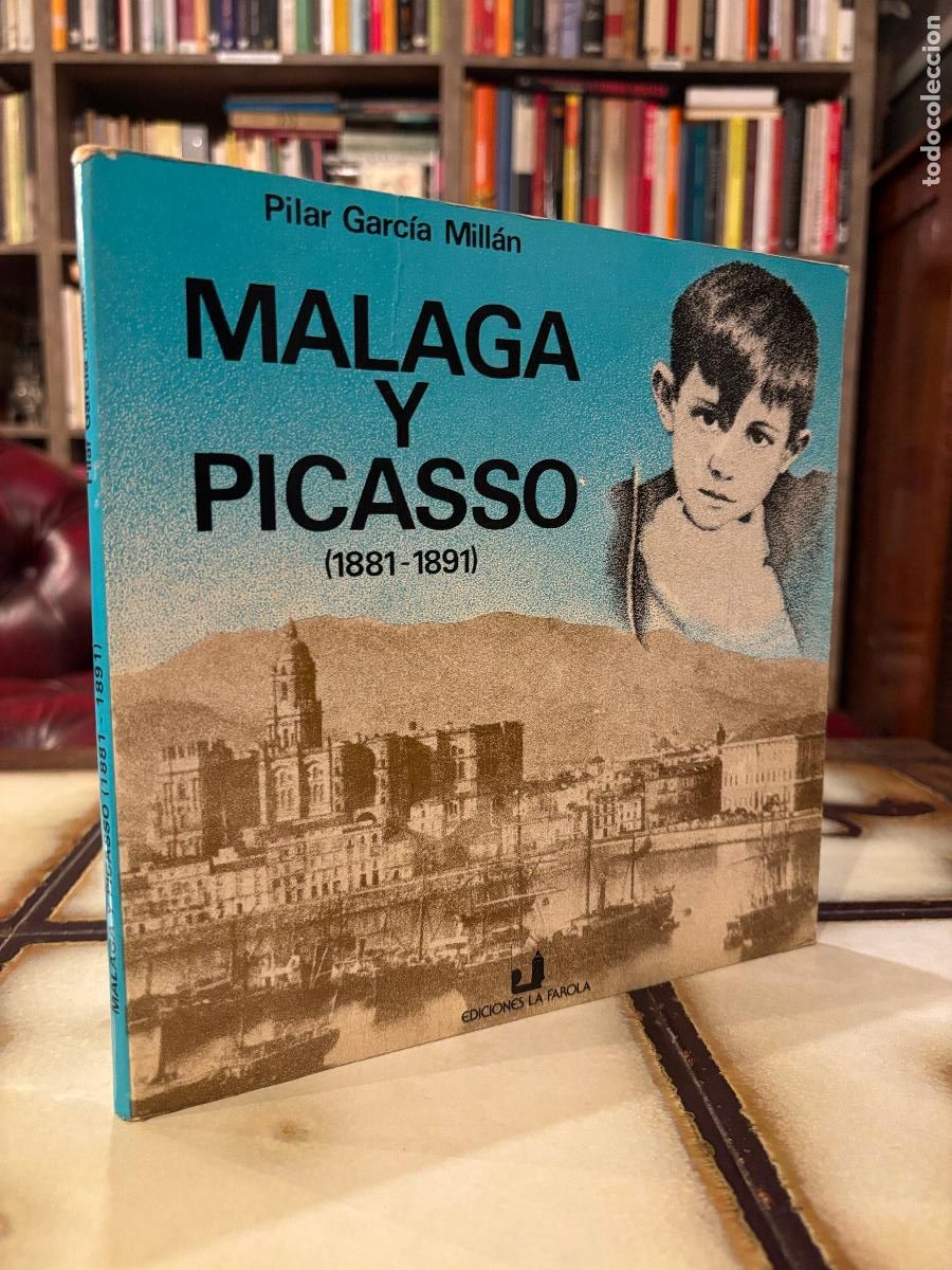 Libros de segunda mano: M&aacute;laga y Picasso. Pilar Garc&iacute;a Mill&aacute;n.
