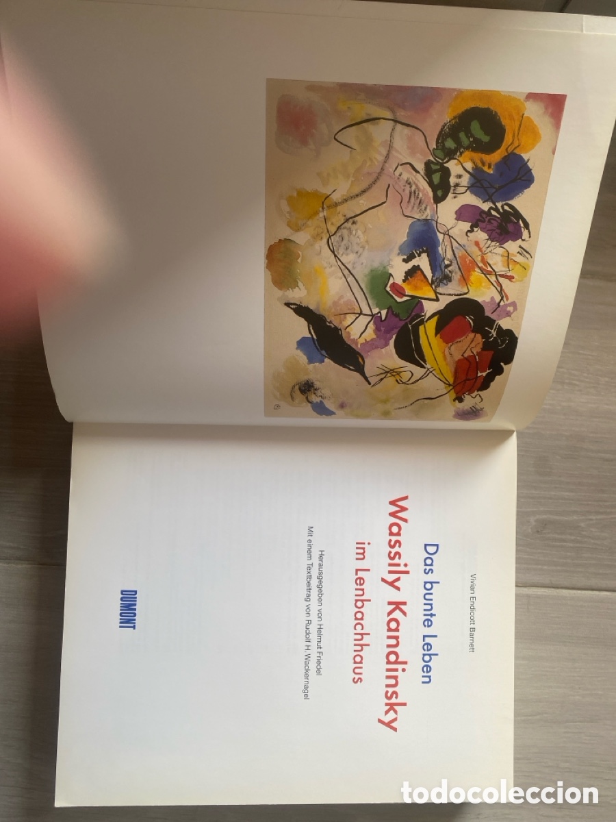 Libros de segunda mano: Kandinsky, cat&aacute;logo exposici&oacute;n Munich 1995 - Foto 2