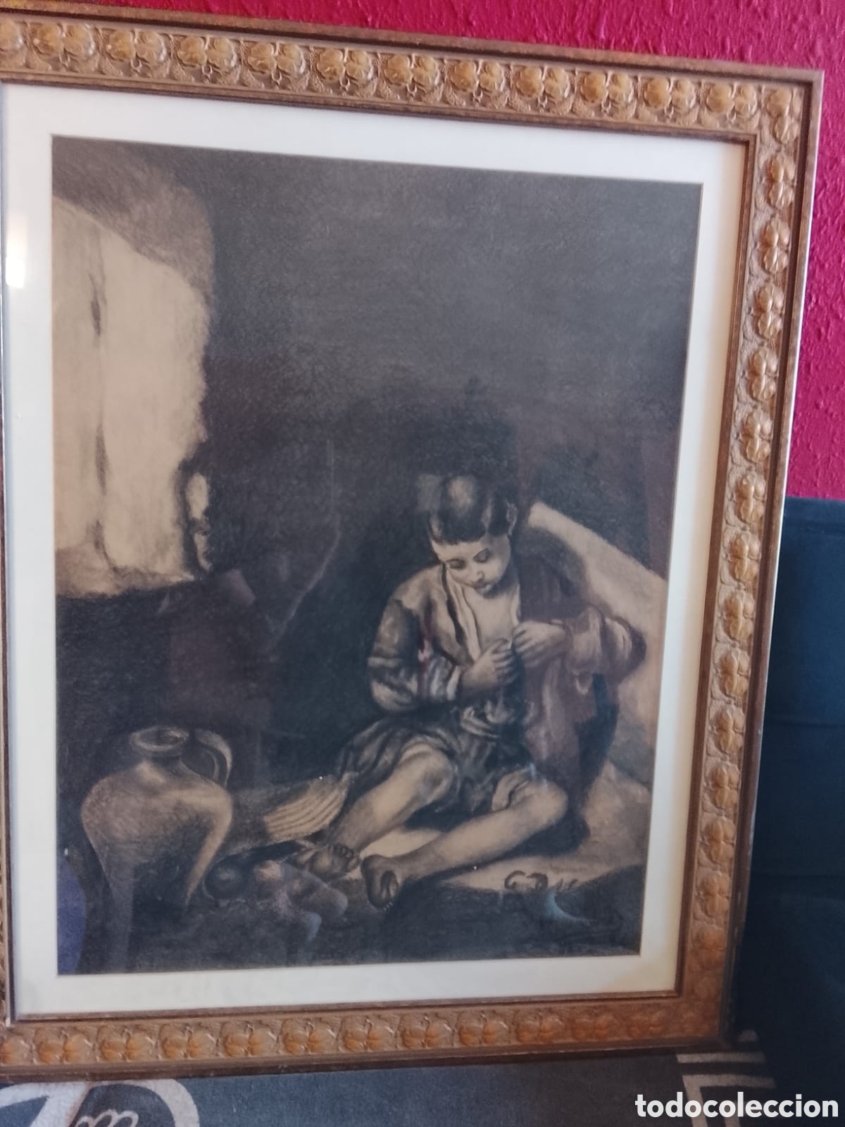 Libros de segunda mano: Cuadro el joven mendigo - Foto 2