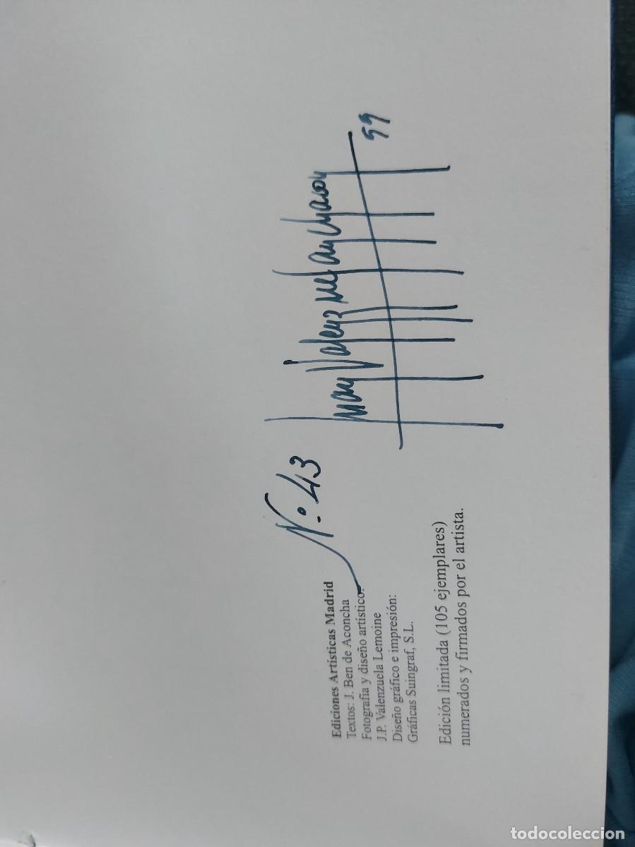 Libros de segunda mano: Pintor Juan Valenzuela y chacon firmado edicion limitada 105 ejemplares libro