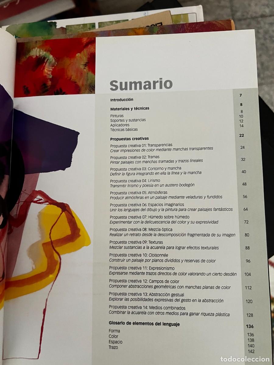 Libros de segunda mano: &iexcl;RARO! Acuarela creativa Parram&oacute;n - Foto 3