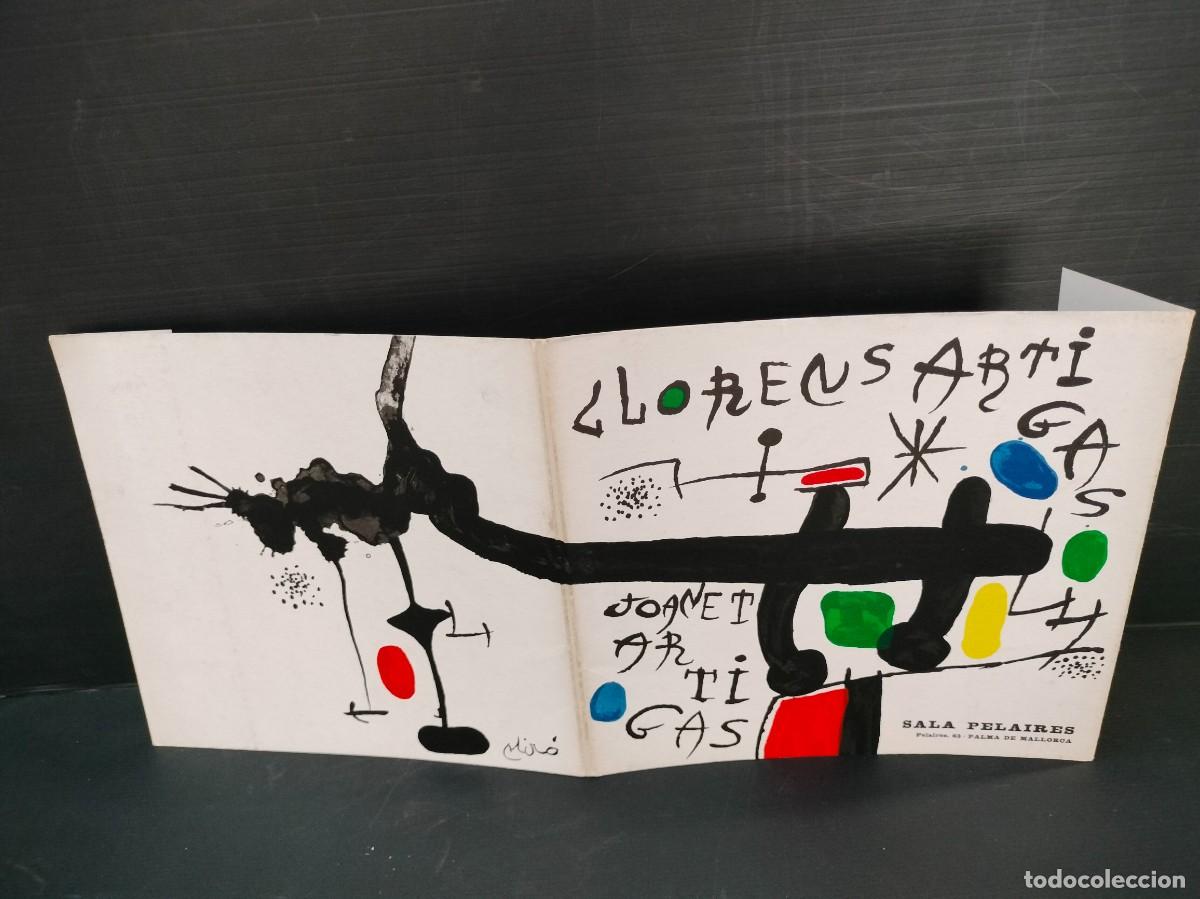 Libros de segunda mano: LLORENS ARTIGAS - GARDY ARTIGAS - JOAN MIR&Oacute; - SALA PELAIRES 1971 - Portadas litogr&aacute;ficas