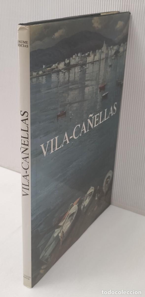 Libros de segunda mano: VILA-CA&Ntilde;ELLAS. LIBRO CAT&Aacute;LOGO. CON DIBUJO Y DEDICATORIA MANUSCRITA DEL ARTISTA!!!
